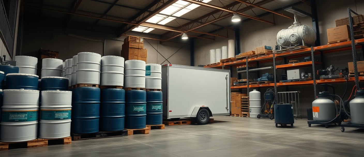 Spray foam industry supply chain — contractors, distributors, and equipment dealers